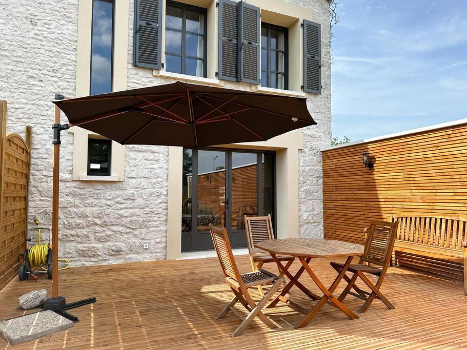 W27A - Splendide Appartement A 3' De Giverny Limetz Bagian luar foto