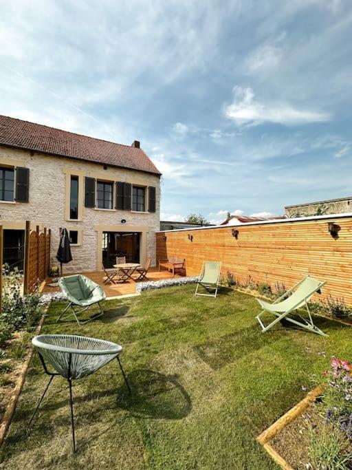 W27A - Splendide Appartement A 3' De Giverny Limetz Bagian luar foto