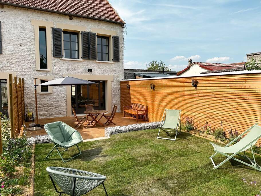 W27A - Splendide Appartement A 3' De Giverny Limetz Bagian luar foto